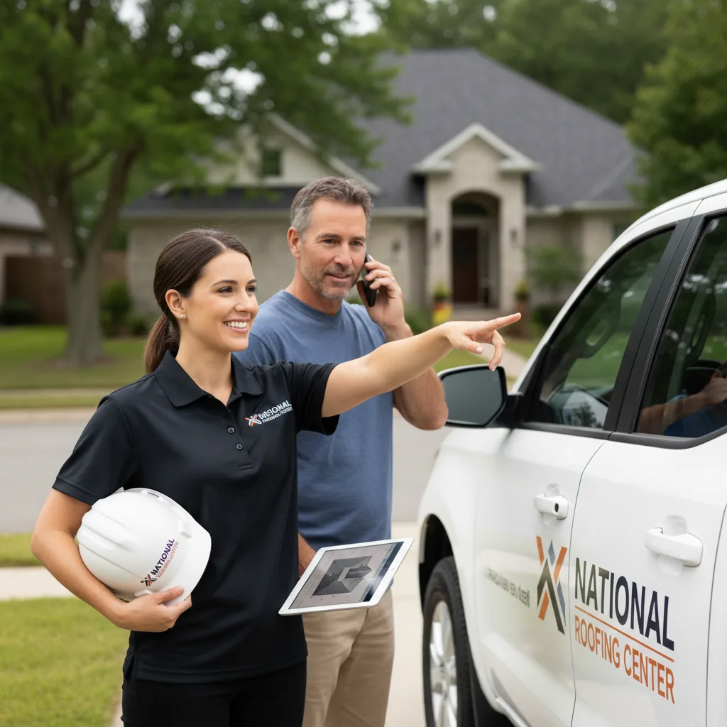 National Roofing Center customer support in Wolfe City